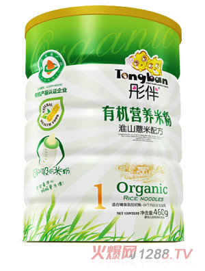 彤伴淮山薏米有機米粉鐵聽(tīng)裝1段