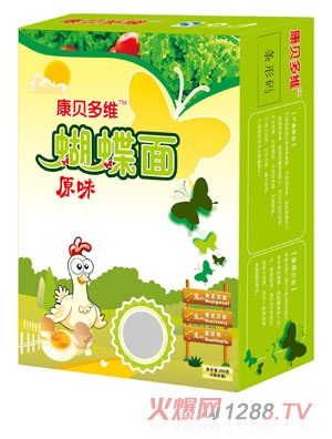 康贝多维原味蝴蝶面竖版