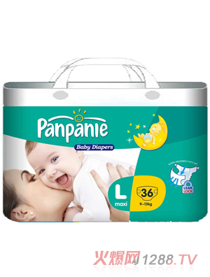 panpanie婴儿尿不湿L码
