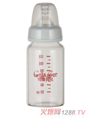 可乐贝儿宝宝玻璃奶瓶150ml