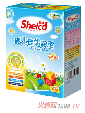 施儿佳铁锌钙优乐畅婴幼儿配方米粉