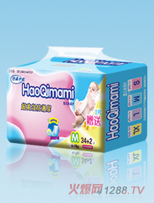 媽咪寶貝嬰兒紙尿片M碼34+2片