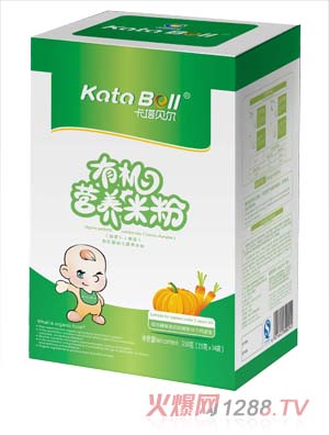 卡塔貝爾有機營(yíng)養米粉（胡蘿卜+南瓜）