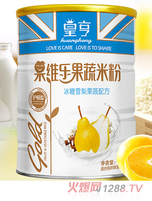 皇亨果维乐果蔬米粉冰糖雪梨果蔬配方