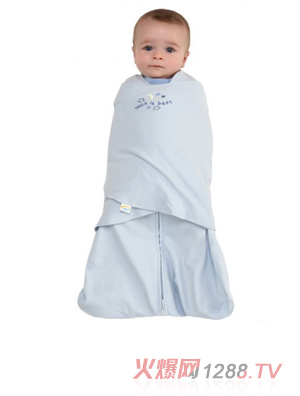 宝贝堂婴儿襁褓式睡袋薄款