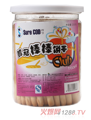 鱈冠棒棒餅干