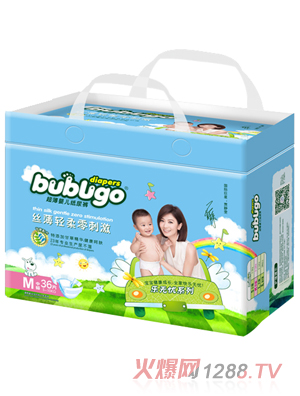 bubugo樂(lè )無(wú)憂(yōu)系列超薄嬰兒紙尿褲