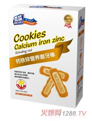 贝希钙铁锌营养磨牙棒