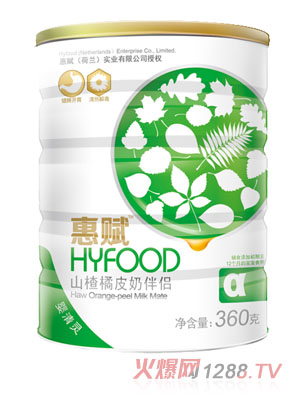 惠赋婴清灵(山楂橘皮)α段360克