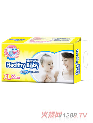 健康宝宝婴儿纸尿裤XL28片装