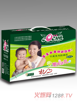 蔻親干爽系列防漏尿嬰兒紙尿褲