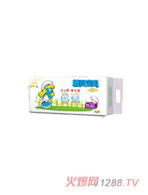 精灵宝贝超薄婴儿纸尿裤XL码48片