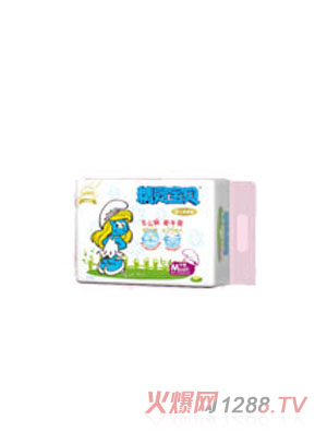 精灵宝贝超薄婴儿纸尿裤M码64片