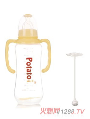 小土豆标准口径双柄自动大奶瓶