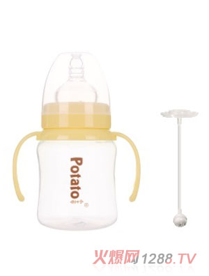 小土豆宽口径双柄自动小奶瓶