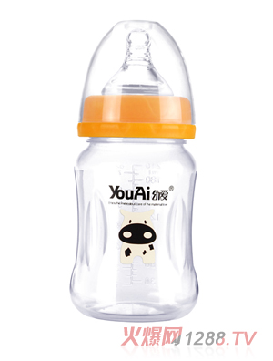 幼爱PP宽口优品奶瓶210ml