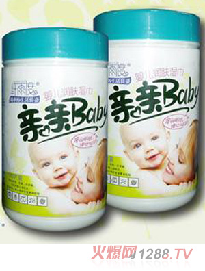 纤雨度婴儿润肤120片桶装湿巾