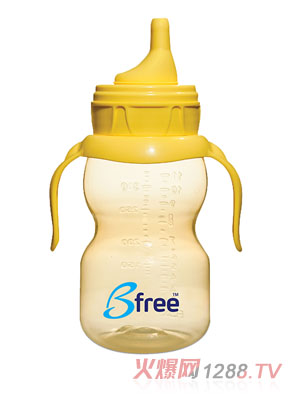 Bfree黄色双柄易把握学饮杯300ml