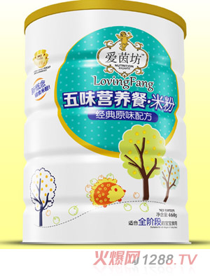 愛(ài)茵坊經(jīng)典原味五味營(yíng)養餐米粉鐵聽(tīng)
