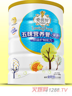 愛(ài)茵坊雙益護暢五味營(yíng)養餐米粉鐵聽(tīng)
