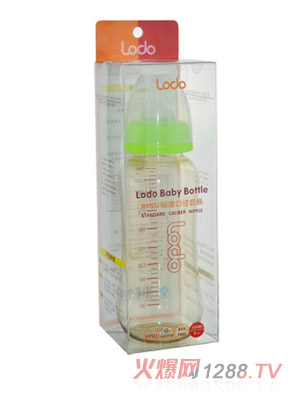 乐逗PPSU标准口径奶瓶300ml