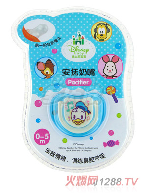 迪士尼宝宝迪士尼cuties安抚奶嘴1阶段