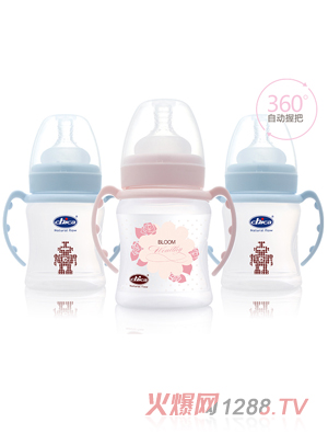 积高宽口径真乳实感PP奶瓶180ml