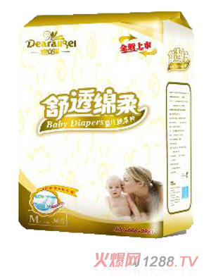 迪安琪舒适棉柔纸尿裤M