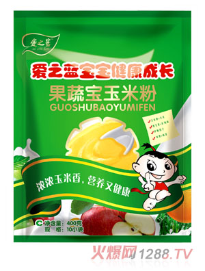 爱之蓝果蔬宝玉米粉
