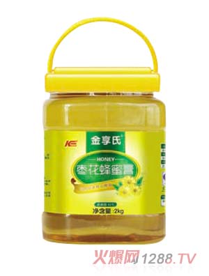 金享氏2Kg枣花蜂蜜膏(塑料瓶)-火爆孕婴童