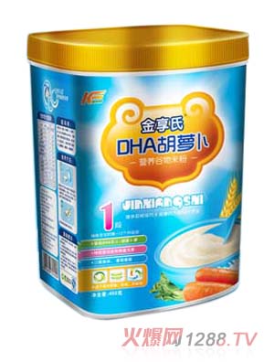 金享氏450g桶装高蛋白米粉