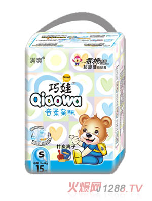 滿爽倍柔親膚紙尿褲S