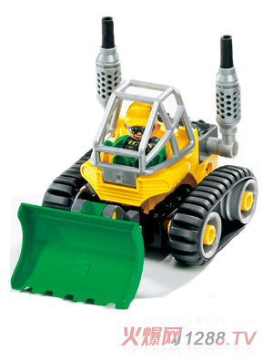 乐高挖土机积木玩具-火爆孕婴童招商网