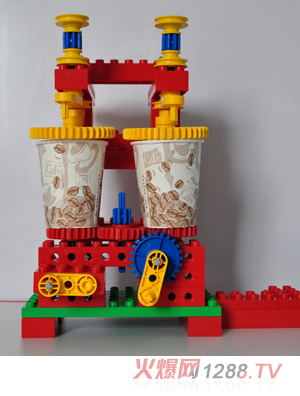 乐高冰淇淋机器积木玩具-火爆孕婴童招商网