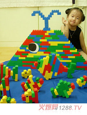 乐高金鱼积木玩具-火爆孕婴童招商网