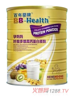 百年婴牌孕妈妈叶酸多维高钙蛋白质粉