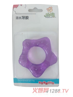 顽皮熊星星注水牙胶