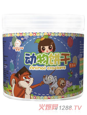 麦聪动物饼干紫菜味