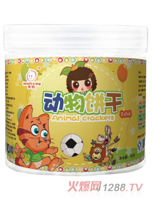 麦聪动物饼干牛奶味