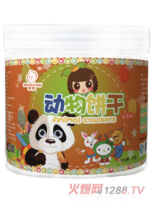 麦聪动物饼干红豆味