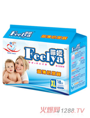 菲婭超薄嬰兒紙尿褲XL18片