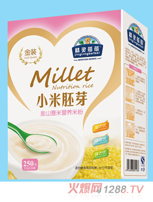 精灵蓓蓓淮山薏米小米胚芽营养米粉