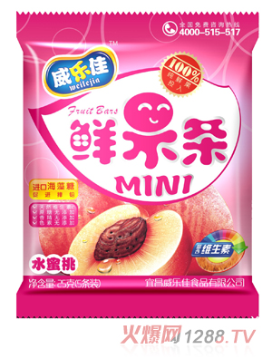 威乐佳鲜果条密桃味