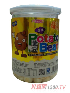 威樂(lè )佳小薯豆蔬香蕉味