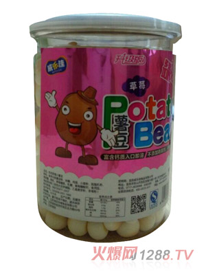 威樂(lè )佳小薯豆草莓味