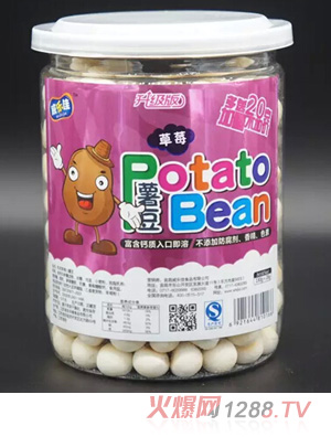 威樂(lè )佳草莓味薯豆