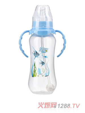贝婴奇300ml标口弧形pp奶瓶