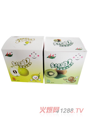 井风16克盒装水果条雪梨猕猴桃味