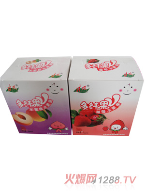 井风16克盒装水果条草莓水蜜桃