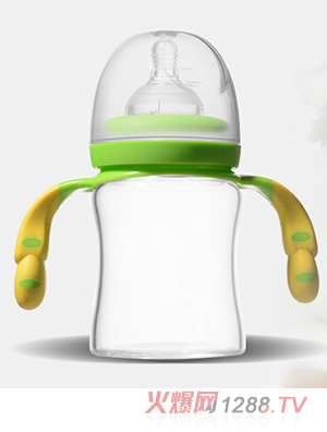 爱弗图西150MLPP宽口奶瓶（荧光绿）